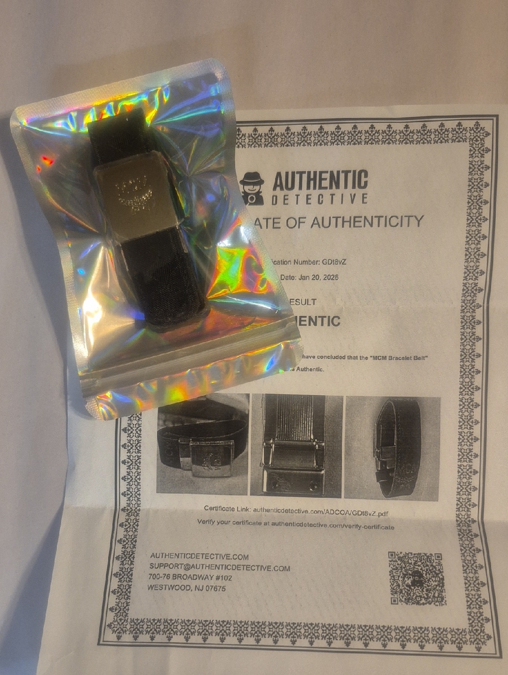 MCM Bracelet Ajustable NWOT